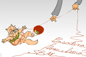 Charge: Cabral/PSDB