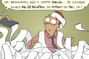 Charge: Cabral/PSDB