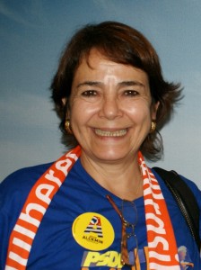 Linda Saba, na Convenção Estadual com o PSDB-Mulher