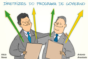 Charge: Cabral/PSDB 