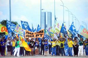 Todas com Aécio em Brasília