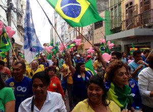 Todas com Aécio no Recife