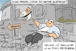 Charge: Cabral/PSDB