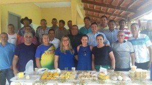 Tucanos em Sena Madureira, com a pré-candidata Toinha Vieira, e Mazinho Serafim (PMDB)