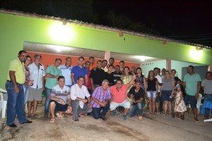 Em Sena Madureira os pré-candidatos foram recebidos na residência da ex-deputada estadual Toinha Vieira