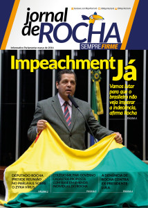 jornal de rocha com capa