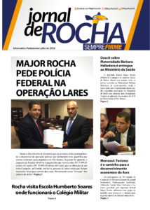 jornal de rocha com capa