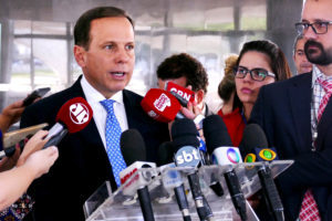 Prefeito eleito de São Paulo, João Doria (PSDB) durante entrevista ao jornalistas no Palácio do Planalto. Brasília, 25/10/2016 - Foto Orlando Brito