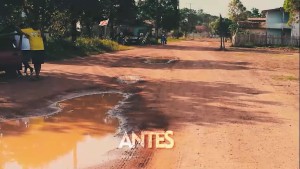 Ruas do Distrito do Carvão, Mazagão-AP.