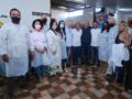 Izalci, Dila e Katia entre médicos voluntários
