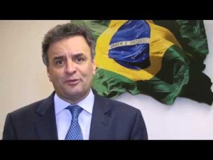 Mensagem do senador Aécio Neves para Linhares