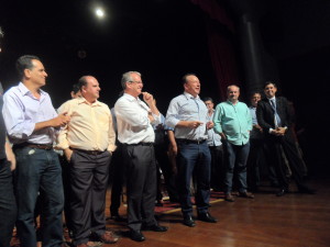 Lideranças, militantes e pré-candidatos se reuniram no evento do PSDB-ES