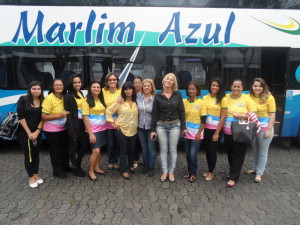 Tucanas com a presidente do PSDB Mulher-ES, vereadora Ilma C. Siqueira