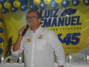 Luiz Emanuel é vereador de Vitória e disputa uma vaga na Assembleia Legislativa