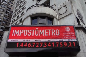 Impostômetro marca arrecadação de quase R$1,450 trilhões