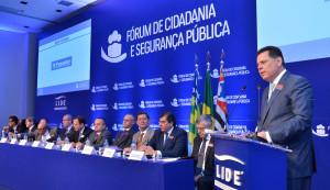 Governador Participa da Abertura do Fórom de Cidadania e Segurança Publica  Fotos Eduardo Ferreira