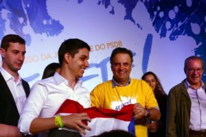 Senador Aécio Neves no Congresso Juventude do PSDB em Brasília. DF, 02/07/2016 - Foto Orlando Brito