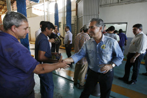 15.08.2014 Visita a Empresa Sao Luis
