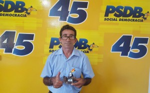 Vereador de Jardim, Curipa, ingressa no ninho./ Foto: Marycleide Vasques.