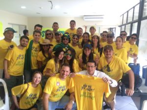 Juventude de MS em Brasília para acompanhar votação/ Foto: divulgação