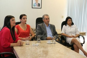 Rose Modesto apresenta resultados em reunião com a presença do governador./ Foto: Leka