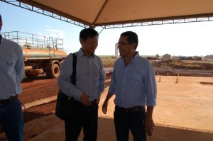 Vereador visita fábrica que traz investimentos milionários para MS/ Foto: divulgação
