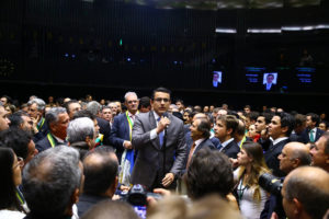 Tucano Elizeu votou pelo sim e agradeceu Monteiro e Reinaldo pela oportunidade de participar do momento histórico/ Foto: divulgação