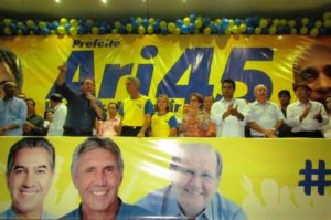 Convenção do PSDB de Sidrolândia confirma Ari para reeleição/ Foto: divulgação