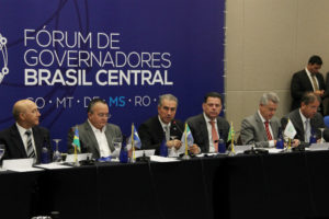 Governador Reinaldo Azambuja (PSDB) recebe chefes de Estado em Bonito/ Foto: Chico Ribeiro