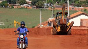 Obras de aterramento estão sendo finalizadas para passar o asfalto/ Foto: divulgação