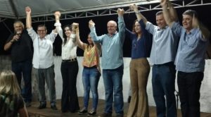 Lançamento da campanha do tucano em Jardim/ Foto: divulgação
