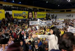 Rose em reunião com professores/ Foto: André de Abreu