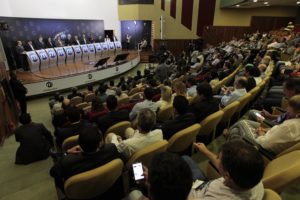 Debate realizado pelo jornal Midiamax com candidatos a prefeito/Foto: divulgação