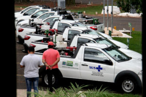 Veículos serão enviados para os polos regionais de combate ao mosquito/ Foto: Chico Ribeiro