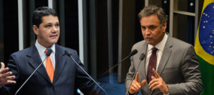 Senadores Ferraço e Aécio