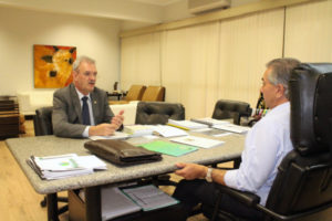Deputado federal Geraldo Resende (PSDB) e governador Reinaldo Azambuja (PSDB)/ Foto: divulgação