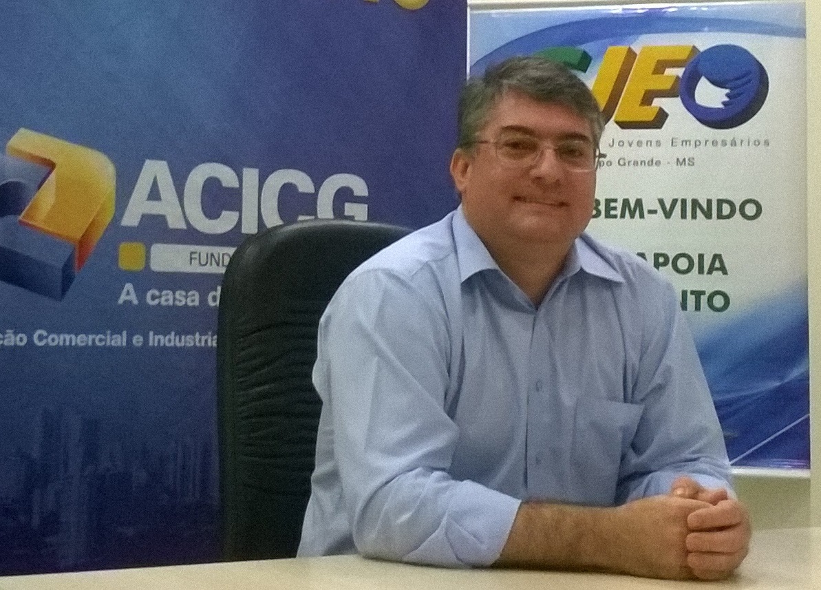 Presidente da ACICG, João Carlos Polidoro/ Foto: divulgação