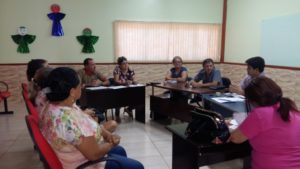 Reunião com professores para anunciar aumento/ Foto: divulgação