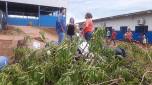 Prefeito Guilherme vistoriou escolas em Jardim/ Foto: divulgação