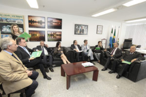 Bancada federal de MS junto com o Governador/Foto: Luís Carlos Campos Sales 