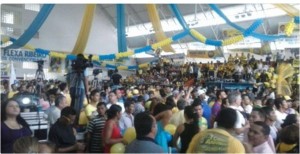 Convenção lotada