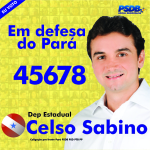 Celso Sabino 45678