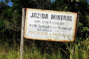 Placa mineração