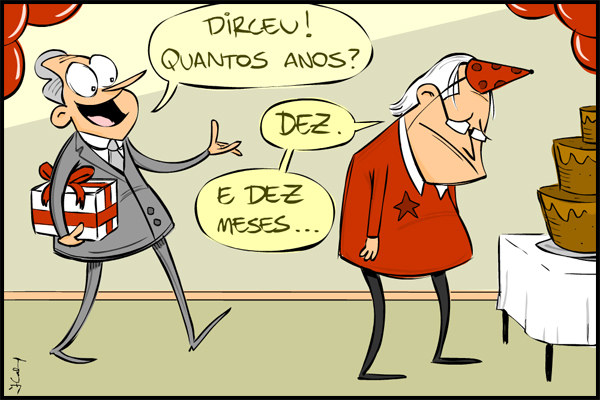 Charge: Fernando Cabral/PSDB