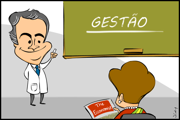 Charge: Fernando Cabral/PSDB