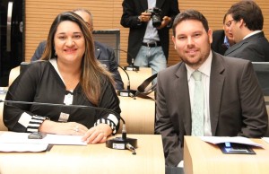 Aline Mariano e Wanderson Florêncio