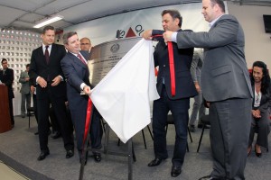 Na foto, governador Anastasia inaugura o complexo penitenciário em 2013