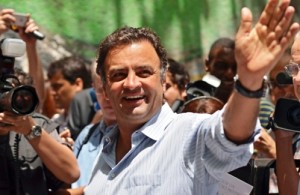 Senador Aécio Neves, presidente nacional do PSDB