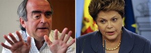 Nestor Cerveró e a presidente Dilma