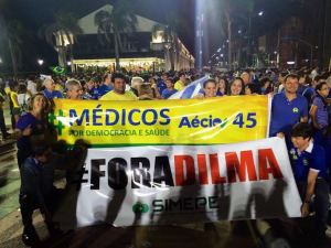 Médicos mobilizados pela mudança e o #foraPT